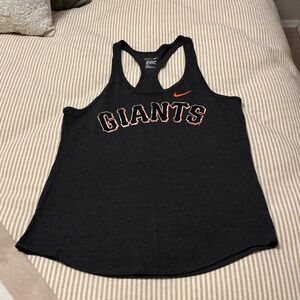 Nike Women's Black Giants Tank Top